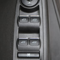 7Pcs Decorativos Pegatinas Para Botones De Elevación De Ventanas De Coche Para Ford Fiesta Ecosport Focus 3 4 MK3 MK4 2012-2015 Accesorios De Plástico - details 2