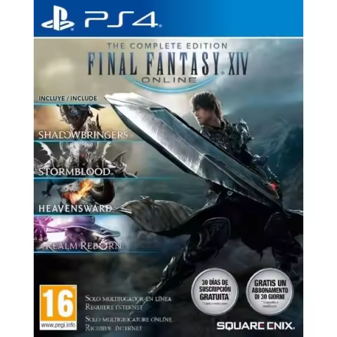 Final Fantasy Xiv The Complete Edition On Line (Shadowbringers/Stormblood/Heavensward/Real Reborn) Juego para Consola Sony PlayStation 4, PS4 [PAL ESPAÑA] - 1