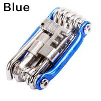 Kit De Reparación De Bicicleta Multifuncional 11 En 1 Herramientas Para Ciclismo De Montaña Con Llaves Destornilladores Cadena Hexagonal Y Tornillos - details 8