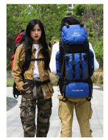 Mochila De Camping Y Senderismo Impermeable De 90L Para Hombres Y Mujeres Bolsa De Deportes Al Aire Libre Gran Capacidad Para Viajes Y Acampar - details 6