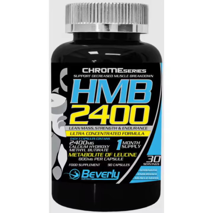 Suplemento Muscular Beverly Nutrition HMB 2400 90 Cap - 1