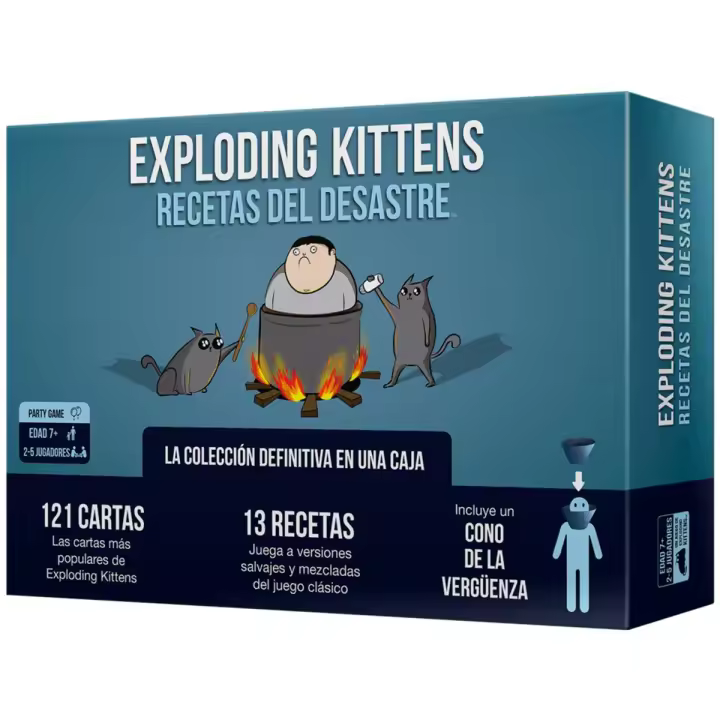 Asmodee - Exploding Kittens Recetas del Desastre - 1