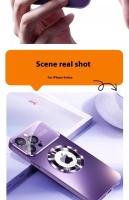 Funda Magnética De Teléfono Grande Con Ventana Para iPhone 16 15 14 13 pro Max Con Protector De Lente Y Carga Inalámbrica Magsafe Material PC + TPU Resistente a Arañazos Y Huellas - details 13