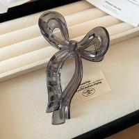 1/2 Pcs Clip De Pelo Acrílico Con Lazo Y Patrón Geométrico Para Mujer Accesorios De Cabeza Retro Para Updo Clips De Tiburón - details 2
