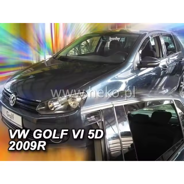 CARENADOS VOLKSWAGEN GOLF VI 5D (DEFLECTORES POSTERIORES EN CONJUNTO) 2008_2012 - 1