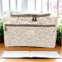 Bolso Nevera Impermeable BagsGarden con Flores, Para Carrito de Bebé, Asa Superior y Correa Ajustable de Algodón, 35x23x20 cm, Envío aleatorio - Algodón Resinado Waterproof, Revestimiento Térmico, Ideal para Biberones y Comidas - details 5