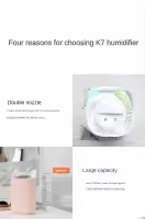 Humidificador De Capacidad Grande 3000ml Con Doble Jet Ultrasonido Aromaterapia Diffusor De Niebla Fría Purificador De Aire Portátil Para El Hogar - details 0