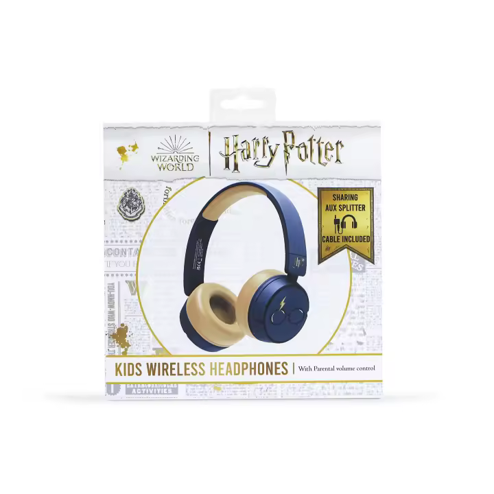 Otl Technologies Auriculares Infantiles InaláMbricos Harry Potter Azules Bluetooth Plegables - 1