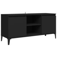 vidaXL Mueble de TV con patas de metal 103,5x35x50 cm, Mueble de Salon, Mueble TV, Mueble TV salon, Mesa de TV, Mueble tele - details 7