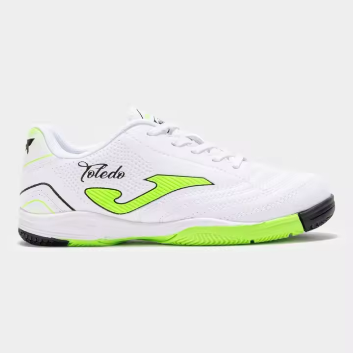 Zapatillas Futbol Sala Niños Joma Toledo JR 2502 Blanco Resistentes-TOJS2502IN Joma - 1