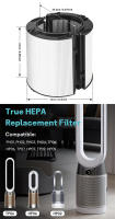 Filtro De Reemplazo Para Dyson TP06 HP06 PH02 PH03 PH04 HP09 TP09 HP07 TP07 TP10 HP10 H13True HEPA Compatible Con Modelos PH01 PH03 PH04 - details 0