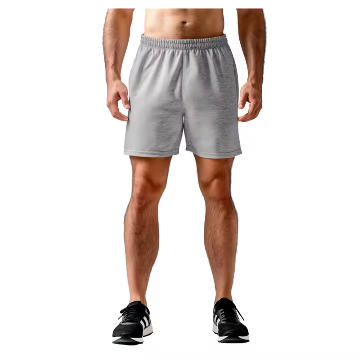 Pack de 4 Bermudas tipo jogger, bolsillos laterales. Cintura elástica ajustable mediante cordón. 4 colores: Marino, gris, negro y azul. 65% algodón 35% poliester. - 1