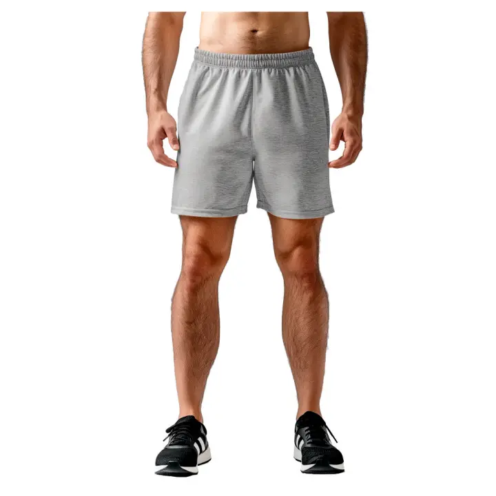 Pack de 4 Bermudas tipo jogger, bolsillos laterales. Cintura elástica ajustable mediante cordón. 4 colores: Marino, gris, negro y azul. 65% algodón 35% poliester. - 1