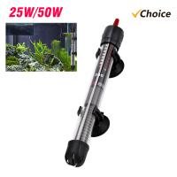 Calentador De Acuario Submersible 25W 30L/50W 60L Con Termostato Sensible Y Montaje Multiangulo Para Tanque De Tortuga - details 0