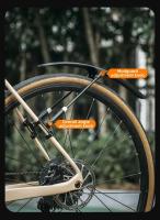 1/2PCS Guardabarros De Bicicleta Fender De Plástico Suave Resistente Para Carretera Accesorios De Protección Adecuado Para Bicicleta - details 4