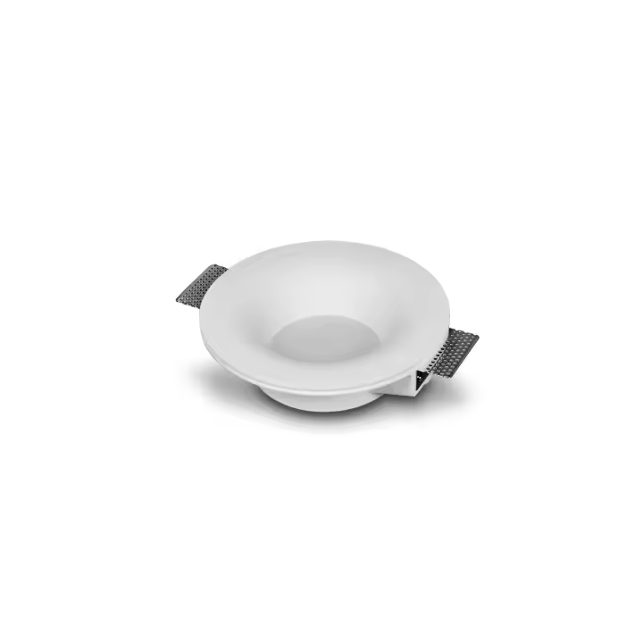 Ledkia Downlight LED 9W Circular Integración Escayola/Pladur Corte Ø223 mm UGR17 2700K Blanco Cálido - 1