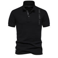 2024 Primavera y novedad de verano Camisetas de moda para hombres Camisetas finas informales bordadas ligeras transpirables POLO de moda de manga corta - details 3