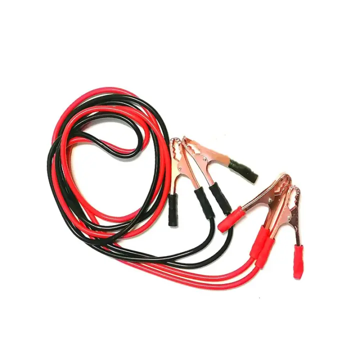 ZVD Pinzas de Batería de Coche y Motos, Cable de Arranque para Batería de Coche, Pinza de Arranque, Pinza Cocodrilo, Incluye Bolsa Transporte, Pinzas 500/800/1500 AMP - 1