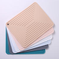 Alfombrilla De Silicona Para Cocina Cuadrada Gruesa Antideslizante Modelo Ondulado Protectora Para Mesas De Cocina Ecológica - details 6