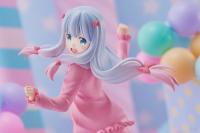 Figura De Anime Kawaii Girl Izumi Sagiri En Pijamas Rosa 20cm PVC Colección De Muñecos Modelo Para Fans De Eromanga Sensei - details 1