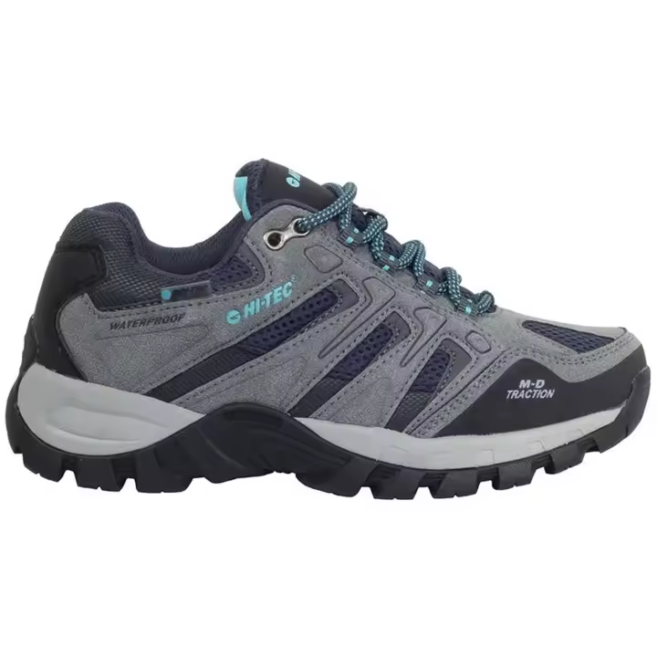 Zapatillas de Trekking Hi-Tec Corzo Low Wp para mujer en color gris - 1