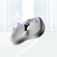 Almohadilla De Silla De Espuma Memory Foam Antideslizante Alivio De Dolor En La Cola Malla Transpirable Para Oficina JAF017 - details 5