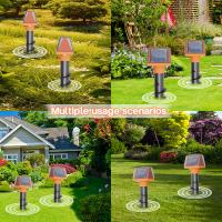 Repellente De Animales Solar Doble Cara Repulsa Ratones Moles Y Serpientes Cargado Con Solución No Contiene Químicos Originario De China - details 5