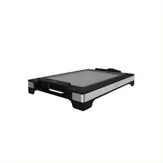 Cecotec 3094 Tasty&Grill 2000 InoxStone. Plancha eléctrica de 2000 W Placa RockStone antiadherente Termostato regulable 5 niveles Placa extraíble Apta lavavajillas - 1