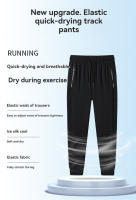 Pantalones Largos De Running Para Hombre Seda De Hielo Secado Rápido Verano Transpirables Talla Grande Fitness Deporte Al Aire Libre - details 5