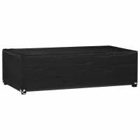 vidaXL Funda para muebles de jardín 8 ojales en dimensiones 125x125x75 cm/132x132x80 cm/125x55x75 cm y más | almacenamiento funcional diseño moderno para baño dormitorio sala - details 3