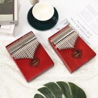 Piano De Uso De Uña Kalimba De Madera De Mahogany De Alta Calidad Portátil Para Niños Con Accesorios Regalo De Navidad 17/21 Teclas - details 4