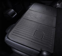 Protector De Asiento Trasero Para Tesla 2020-2025 Model Y Juniper Tapete Antisuciedad Y Antiseña Con Velcro Cubierta De Espalda - details 8