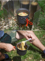 Naturehike Juego De Cocina Para Camping Y Picnics Ultraligero Portátil De Aluminio Para 2-3 Personas Sello Antideslizante Juego De Ollas Para Senderismo - details 6
