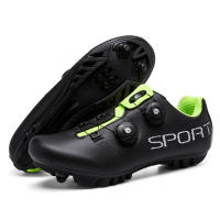 Zapatillas De Ciclismo Transpirables MTB Para Hombre Y Mujer Zapatos De Bicicleta De Montaña Senderismo Spd Pedal Ciclismo - details 3