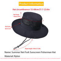 Sombrero De Pescador Xinbaoguan Para Hombres 100% Nylon Protección Solar Transpirable Gran Sombrilla Verano Casual - details 11