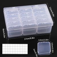 Caja De Almacenamiento Multifuncional Para Pintura Diamante DIY Bordado De Perlas Arte De Uñas Joyería Mosaico De Strass - details 2