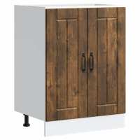 vidaXL Panel para lavavajillas Lucca madera contrachapada sonoma gris en color Gris sonoma/Gris hormigón/Negro y más - details 8