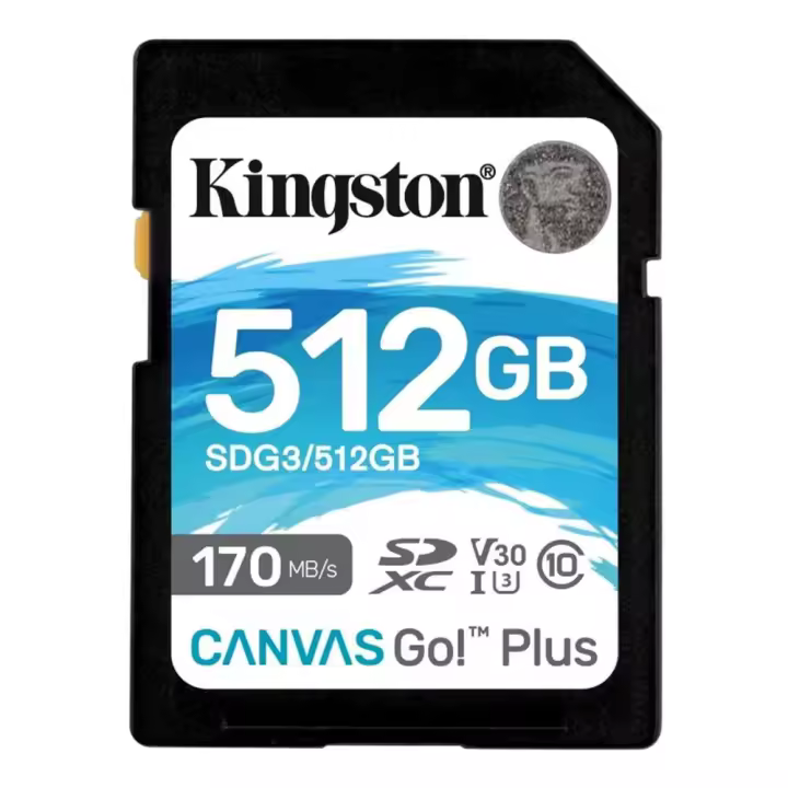 Memoria sd 512gb kingston canvas go! plus - 1
