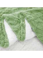 ARISE SHOP-Manta Nórdica de Franela y Borreguito Reversible – Suave y Abrigada, para Sofá y Cama, Invierno, 3 Tamaños (130x160 / 160x220 / 220x240), Varios Colores - details 1