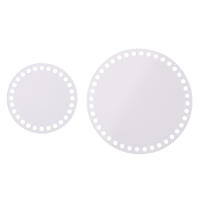 2 Piezas De Molde De Base Acrílica Transparente Para Bolsa Tejida Forma Redonda Diámetro 10/12/15/18/20 Cm Para DIY - details 3