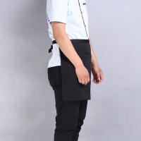 Apariencia De Cocinero Mitad Con Bolsillo Ajustable De Largo Restaurante Apron De Cintura Sólido Verano Para Cocina Pub Suministros De Limpieza - details 15