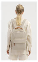 Mochila de lujo para ordenador portátil para mujer, bolsa de cuaderno de tamaño de 15,6 pulgadas, gran espacio de cabina, bolsa de viaje de negocios, bolsas de libros para niña, bolsillo con cremallera grande - details 18