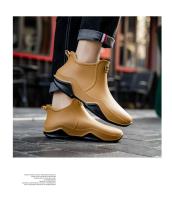 Botas De Lluvia Para Mujer Y Hombre Impermeables Antideslizantes Resistentes Al Desgaste Con Plush Fashion Para Verano E Invierno Protección Del Tobillo - details 22