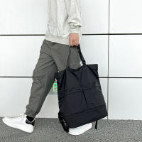 Mochila de Moda para Mujeres Desplazamientos de Transporte Sólido Casual Hombro Nylon Impermeable - details 27