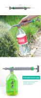 Bomba De Aire Manual Para Jardín Con Cabezal De Pulverización Ajustable Herramienta De Riego Agrícola Y Botella De Bebida - details 0