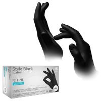 Guantes de nitrilo, negro, sin polvo, estilo negro de Style by AMpri - details 0