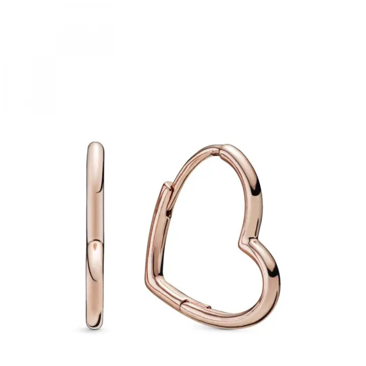 Pendientes PANDORA 288307 Mujer Corazones de Amor Asimétricos - 1