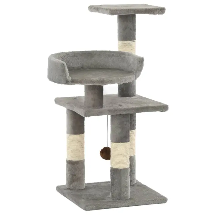 vidaXL Rascador para Gatos con Postes de Sisal 65cm Accesorios Mascotas Color Azul,  Amarillo,  Gris y mas - 1