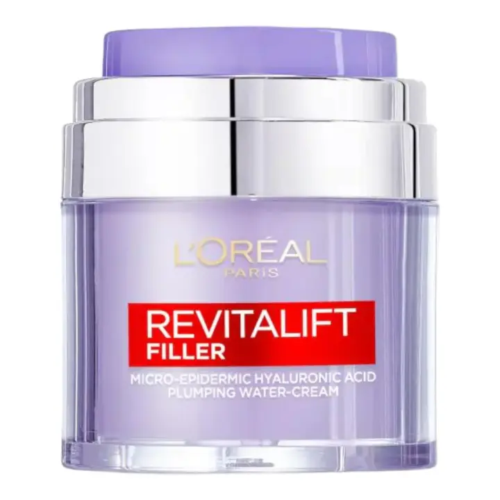 L'ORÉAL PARIS Filler Gel en crema rellenadora de ácido hialurónico Revitalift Filler 50 ml - 1