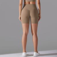 Shorts De Yoga Para Mujer Control Abdominal Levantamiento Glúteo Secado Rápido Alta Cintura Deporte Fitness Gimnasio Ciclismo - details 15